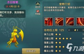 魔力宝贝中级宝宝怎么得宝宝选择攻略
