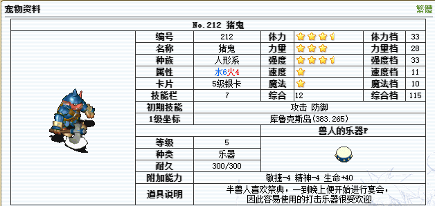 魔力宝贝高攻宠物-魔力宝贝攻宠掉什么好
